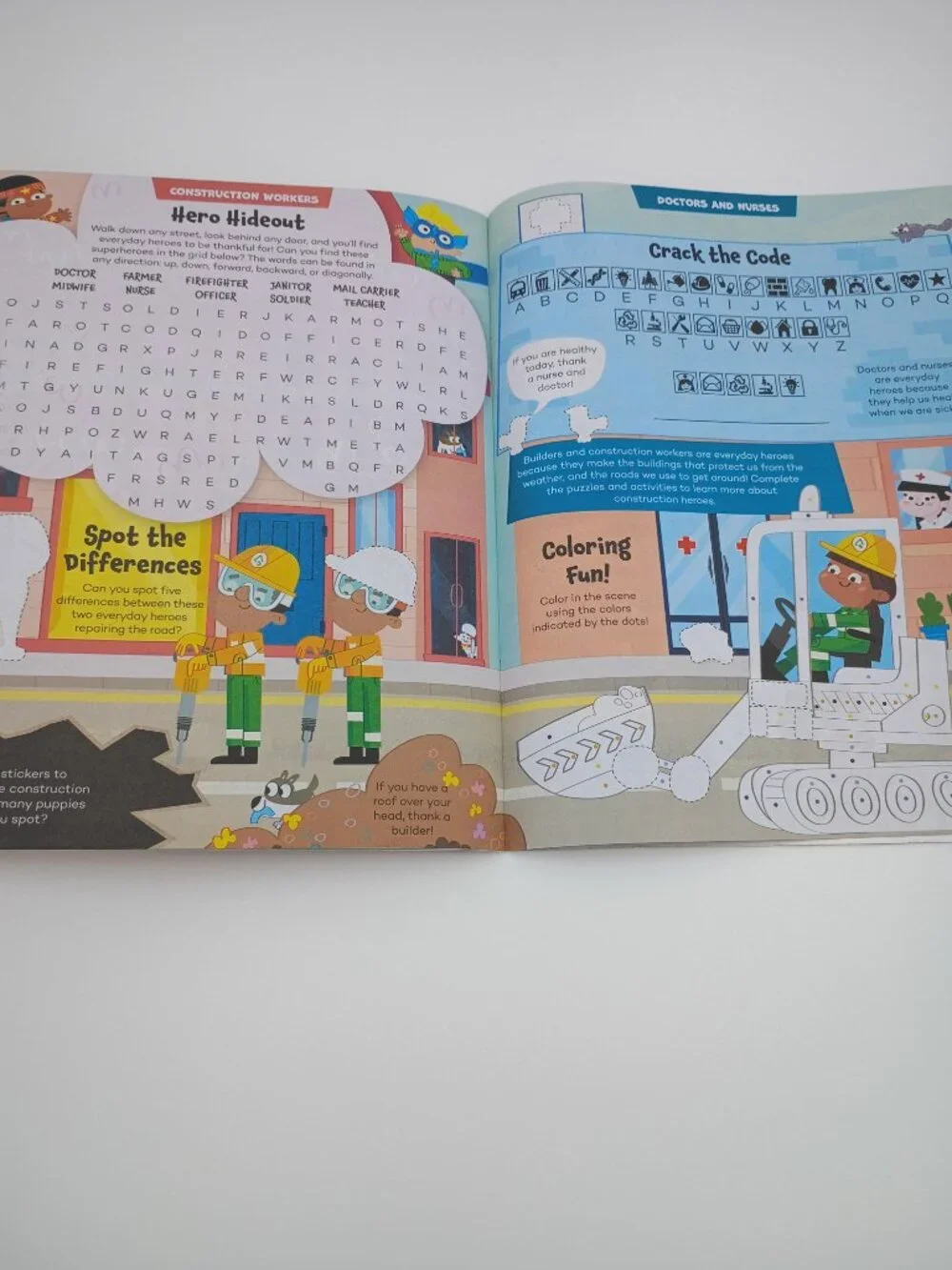 5-Pc Kids Fun Educational Activity Multi-Age Book Bundle- STEM Science Sticker